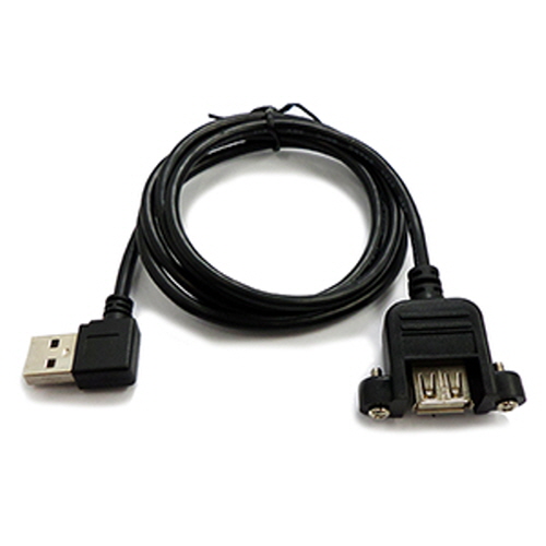 ㄱ자형 판넬고정 USB 케이블 (P0078-1)